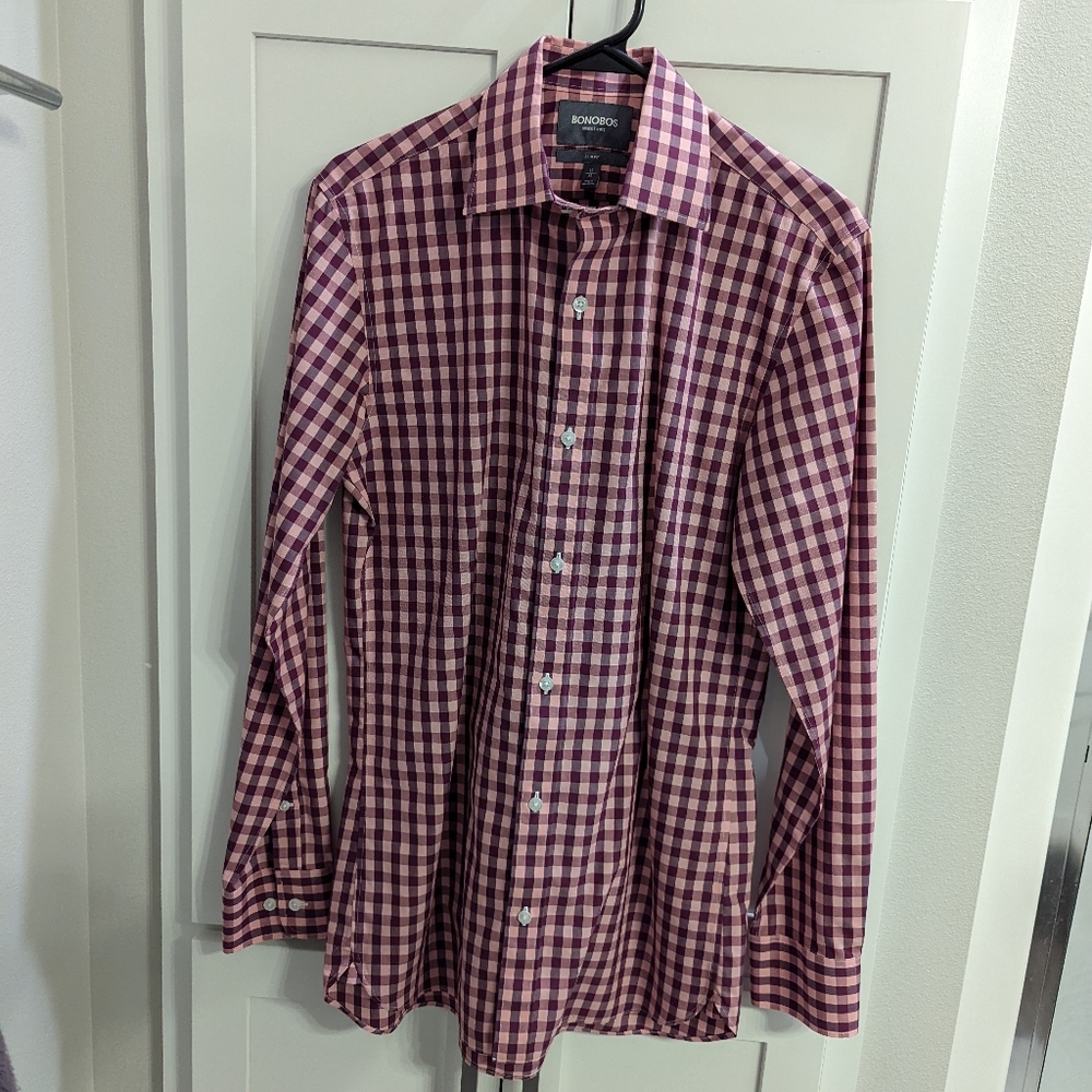 Bonobos Dress Shirt - 15-35 Slim Fit